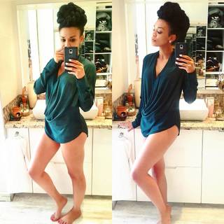 Pearl Thusi feet photo 11