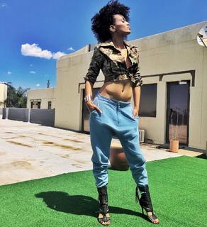 Pearl Thusi feet photo 19