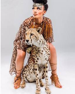 Pearl Thusi feet photo 4
