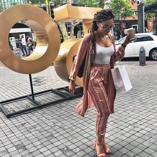 Pearl Thusi feet photo 8