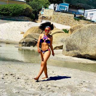 Pearl Thusi feet photo 4