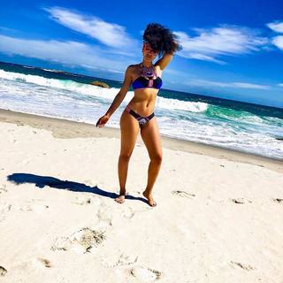 Pearl Thusi feet photo 3