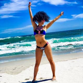 Pearl Thusi feet photo 2