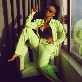 Pearl Thusi feet photo 2