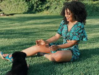 Pearl Thusi feet photo 3