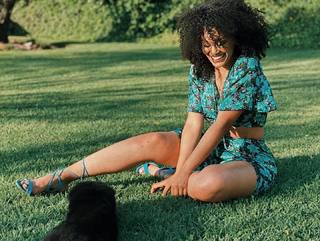 Pearl Thusi feet photo 2