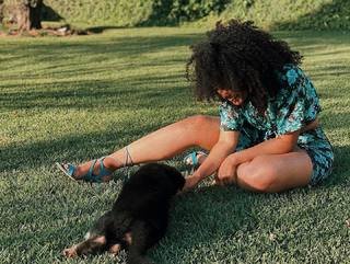 Pearl Thusi feet photo 1
