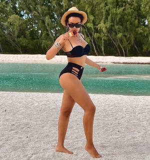 Pearl Thusi feet photo 15
