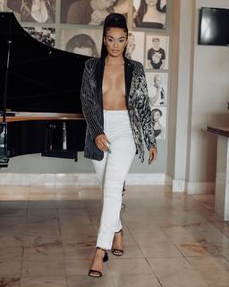 Pearl Thusi feet photo 17