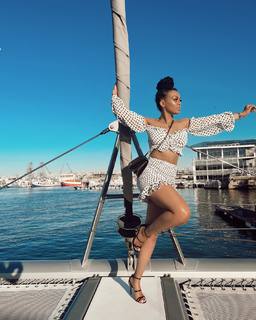 Pearl Thusi feet photo 8