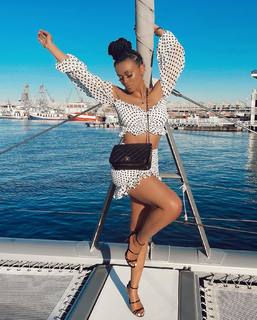 Pearl Thusi feet photo 7