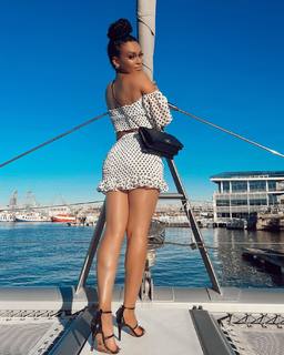 Pearl Thusi feet photo 6