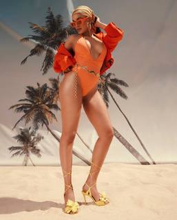 Pearl Thusi feet photo 3