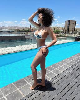 Pearl Thusi feet photo 6