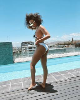 Pearl Thusi feet photo 2