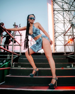 Pearl Thusi feet photo 3