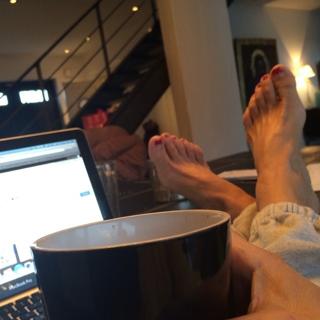 Pernilla Wahlgren feet photo 12