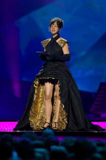 Petra Mede feet photo 1