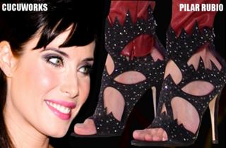 Pilar Rubio feet photo thumbnail
