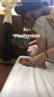 Pimchanok Leuwisetpaiboon feet photo 3