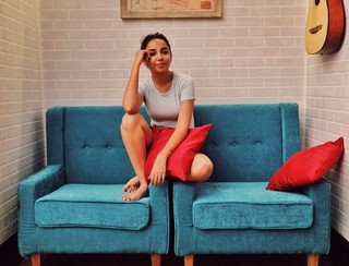 Prajakta Koli feet photo thumbnail