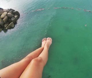 Prajakta Koli feet photo thumbnail