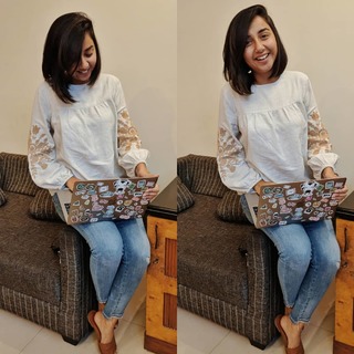 Prajakta Koli feet photo thumbnail