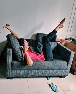 Prajakta Koli feet photo thumbnail