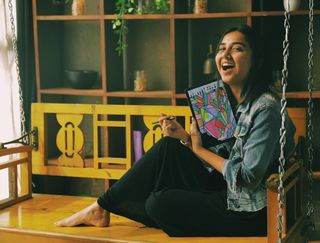 Prajakta Koli feet photo thumbnail