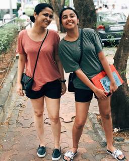 Prajakta Koli feet photo thumbnail