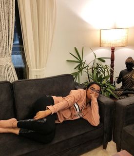 Prajakta Koli feet photo thumbnail