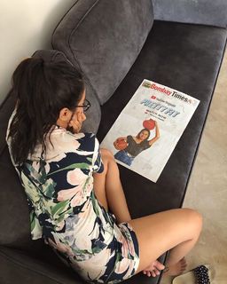 Prajakta Koli feet photo thumbnail