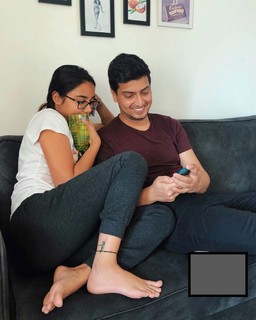 Prajakta Koli feet photo thumbnail