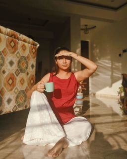 Prajakta Koli feet photo thumbnail