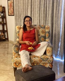 Prajakta Koli feet photo thumbnail