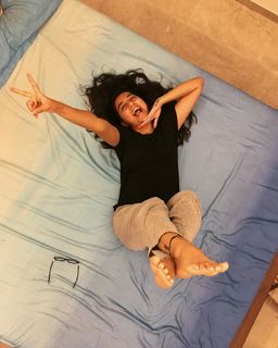 Prajakta Koli feet photo thumbnail