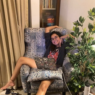 Prajakta Koli feet photo thumbnail