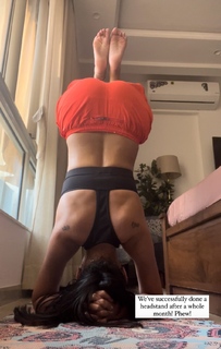 Prajakta Koli feet photo thumbnail