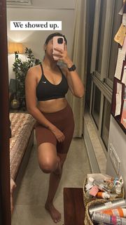 Prajakta Koli feet photo thumbnail