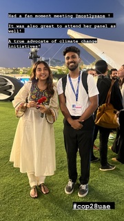 Prajakta Koli feet photo thumbnail