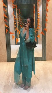 Prajakta Koli feet photo thumbnail