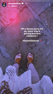 Preeya Kalidas feet photo 11