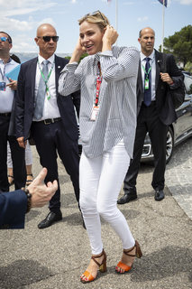 Princess Charlene of Monaco feet photo 9
