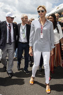 Princess Charlene of Monaco feet photo 4