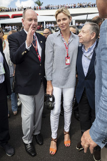 Princess Charlene of Monaco feet photo 3