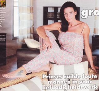 Princess Stéphanie of Monaco feet photo 1
