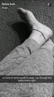 Rabia Butt feet photo 3
