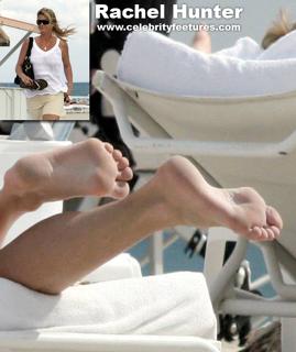 Rachel Hunter feet photo thumbnail