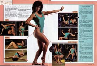 Rachel McLish feet photo 3