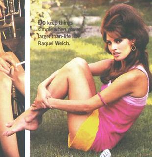 Raquel Welch feet photo thumbnail